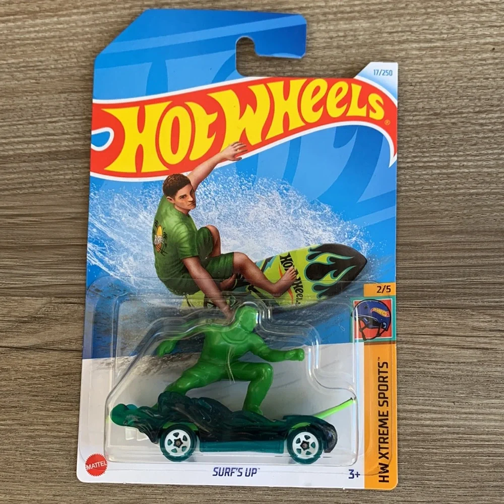 Hot Wheels Surfs Up HW XTreme Sports Hotwheels Surfer Car 2024  Surf Board